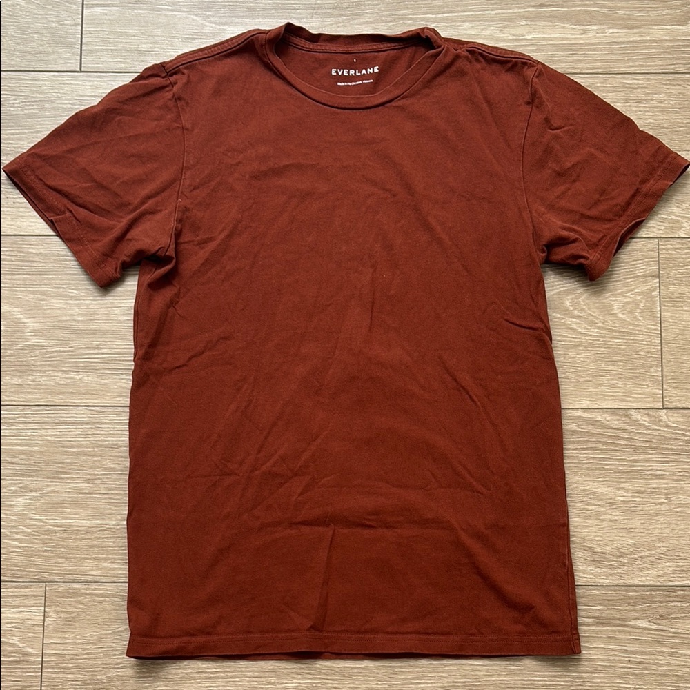 Everlane Rust Short Sleeve Tee